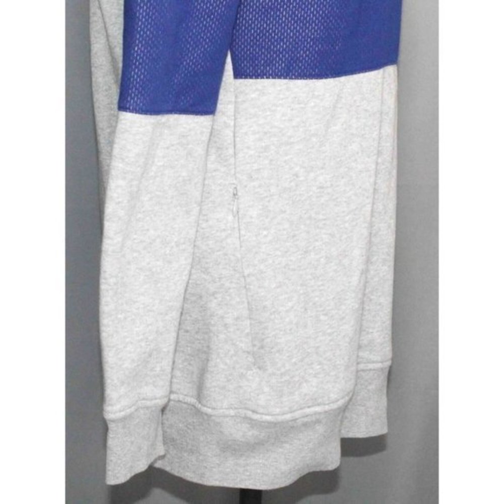 Adidas Mesh Trim Fleece Sweatshirt CF0299 Women's Size Small 8-10‎  EXCELLENT - Picture 2 of 4